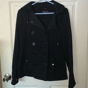 Black Pea Coat